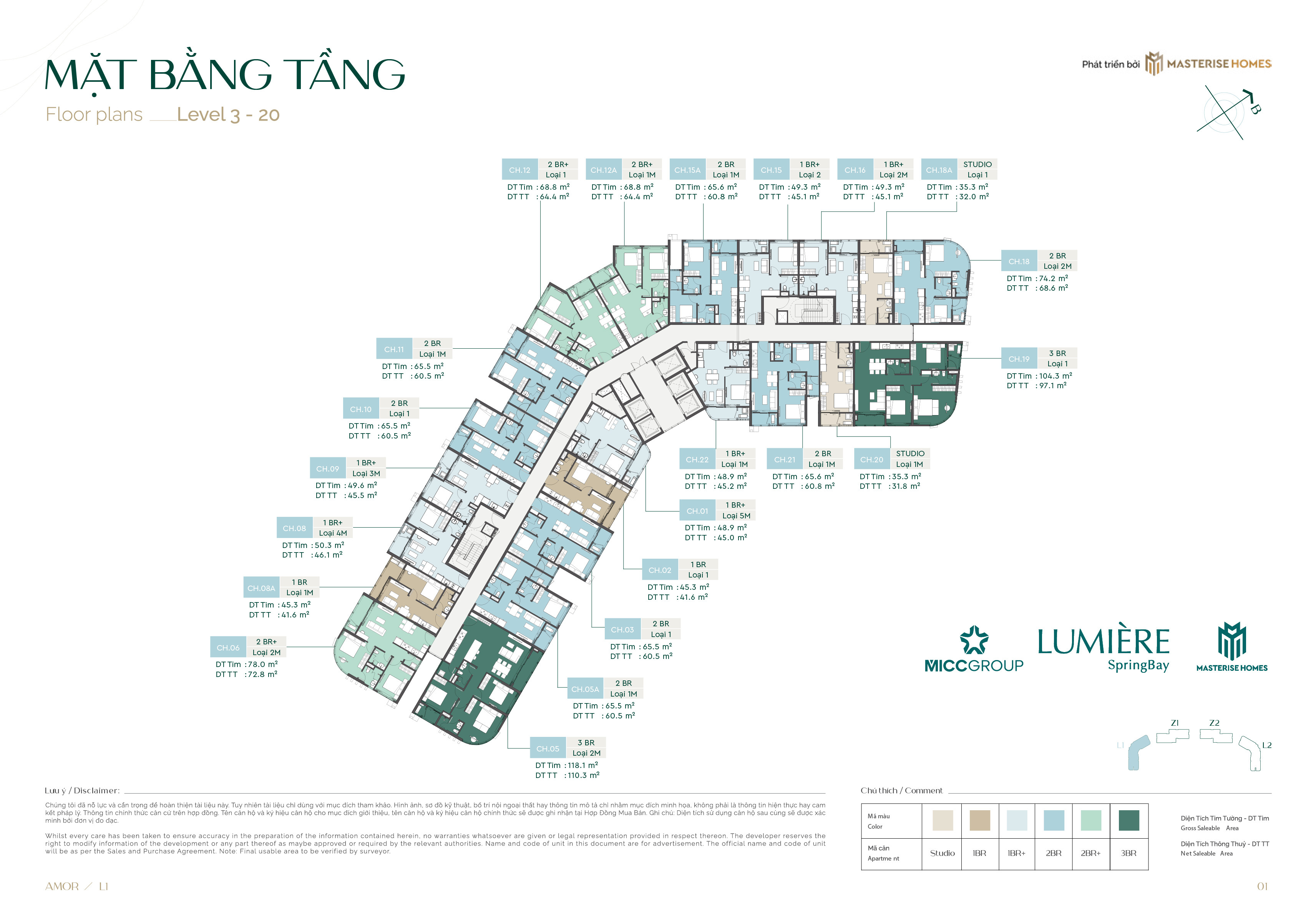 Mat bang toa Amor L1 Tang 3-20