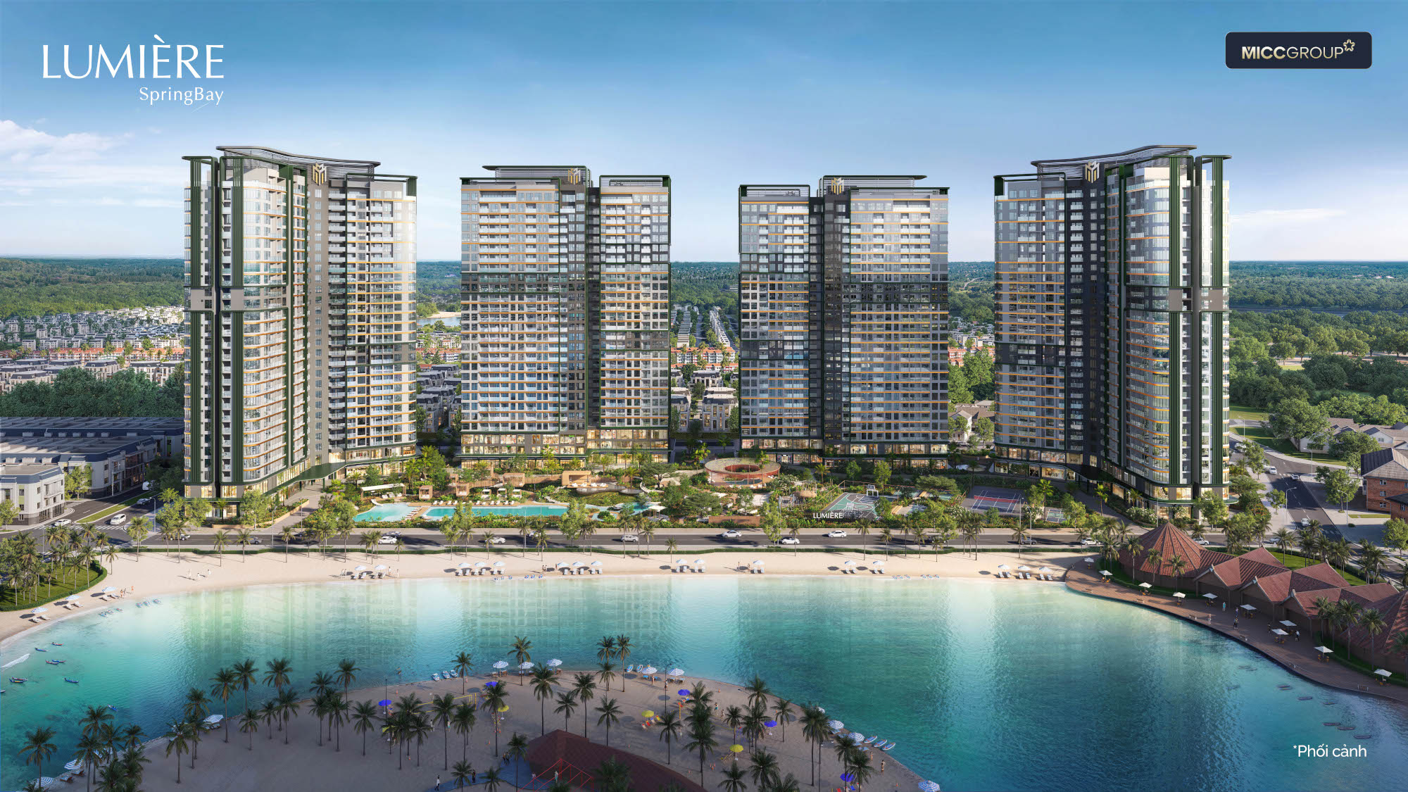 Phối cảnh Lumiere SpringBay