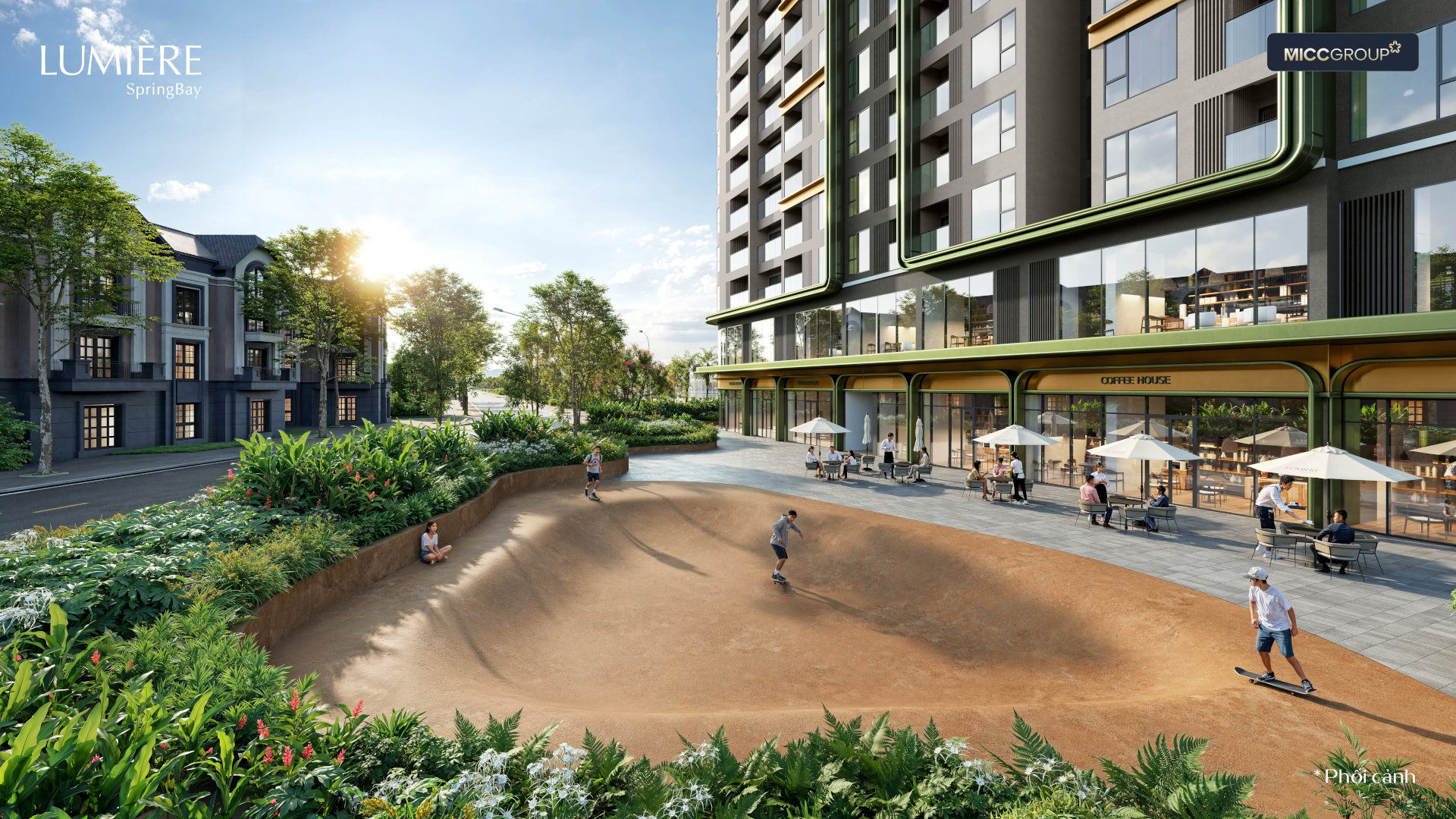 Tiện ích Lumiere SpringBay