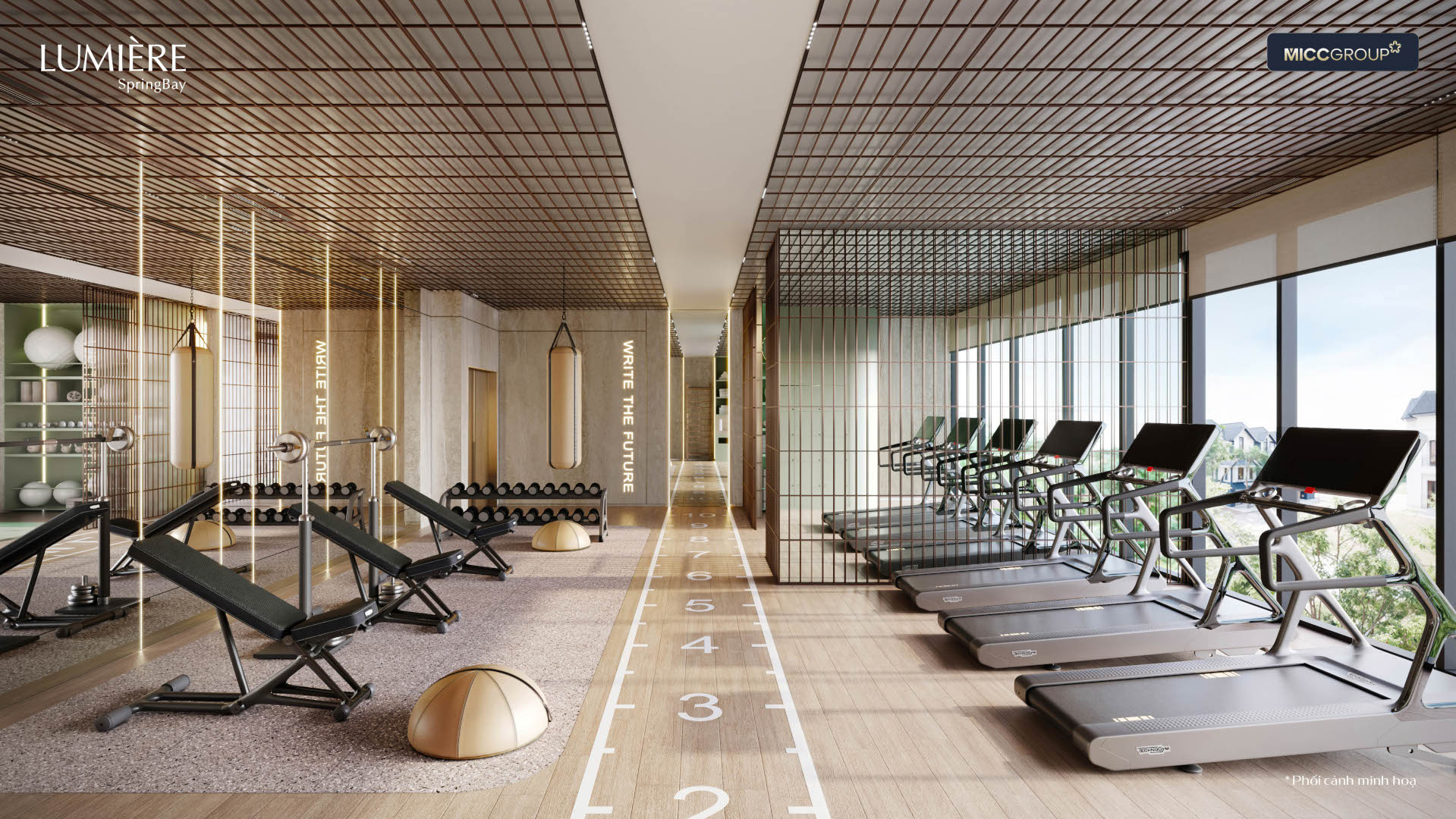 Phòng Gym Lumiere SpringBay