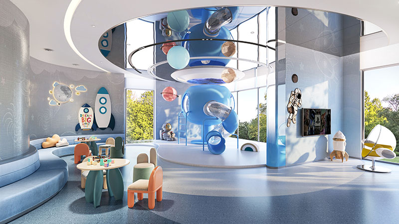 Sân chơi trẻ nhỏ The Spark Masteri Era Landmark