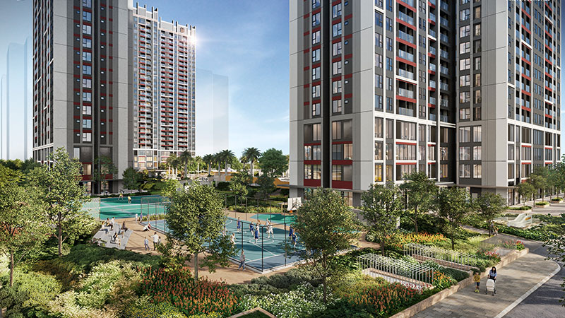 Sân thể thao The Spark Masteri Era Landmark