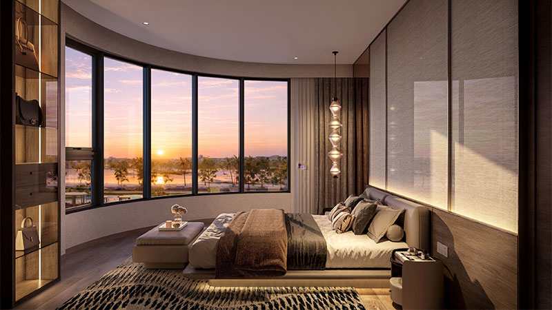 Phòng ngủ căn hộ Lumiere Prime Hills